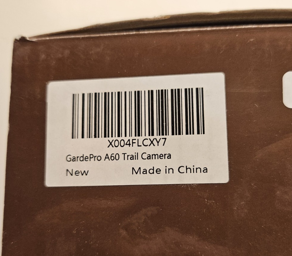 GardePro A60 Trail Camera (Open - Box / Possibly Used)