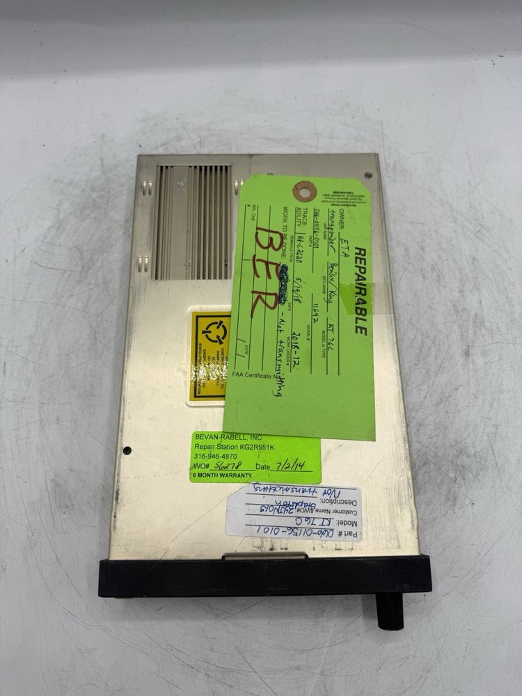 Bendix King KT 76C 066-01156-0101 READ