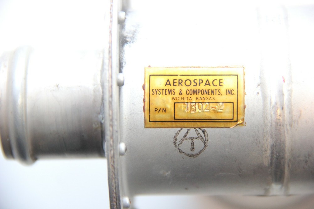 Aerospace Systems & Components Tee Duct Valve, P/N: 1302-2