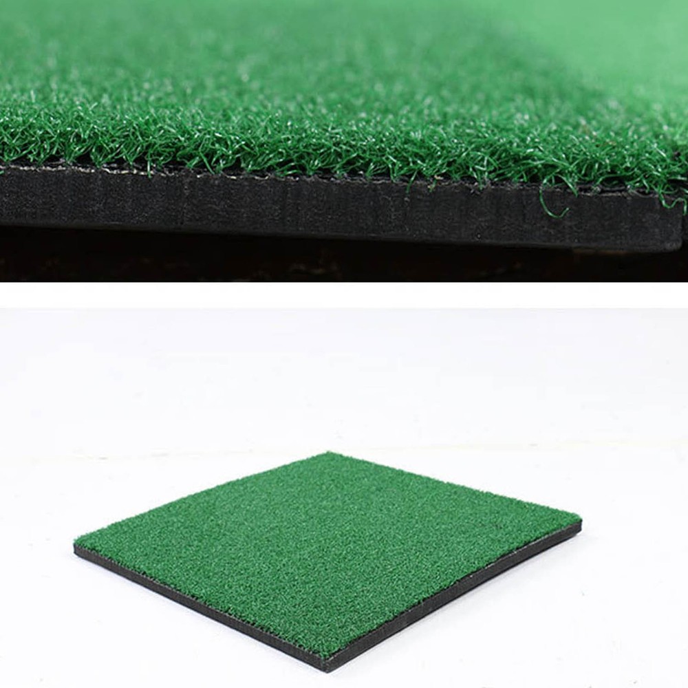 Golf Mini Hitting Mat Training Indoor Practice Mat High-Elastic Simulated Turf