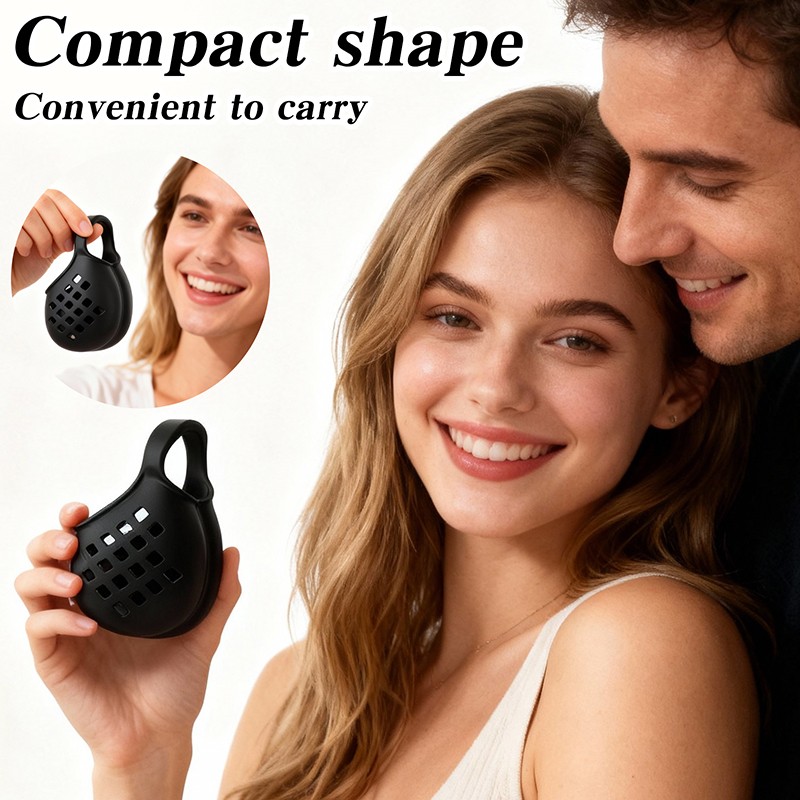 Ball-Stretcher-Enhancer-Squeeze-Scrotum-Testicle-Silicone-Ring-Delay-Ejaculation