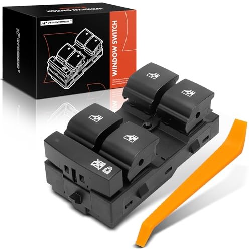 Front Driver Side Master Power Window Switch Compatible with Chevrolet Malibu