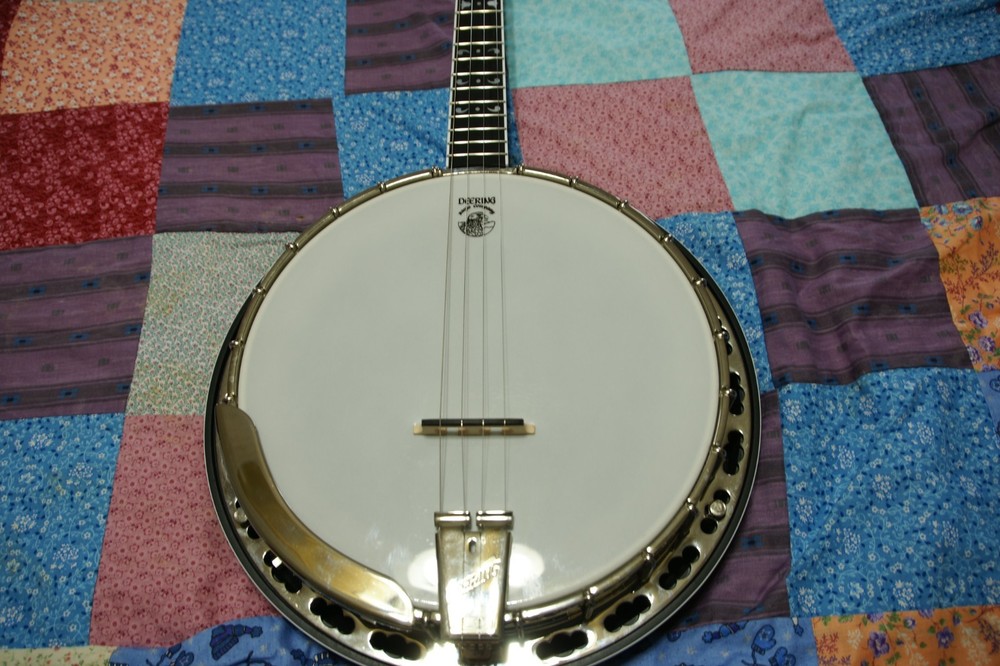 Deering Maple Blossom Plectrum 4 string Banjo