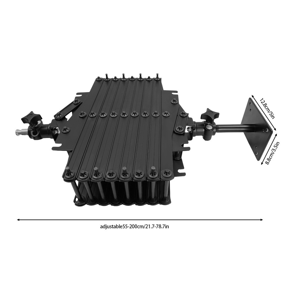 Adjustable Photography Ceiling Rail with Durable Support and Safety Features
