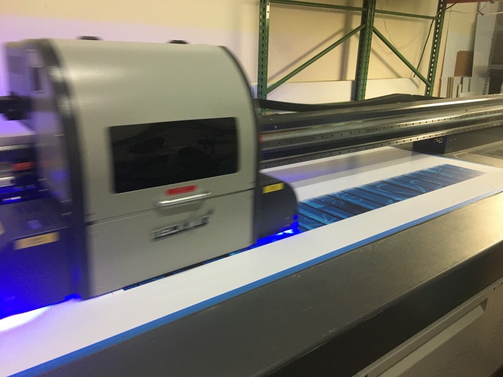Professional Flatbed UV Printer TECKSTORM 2513L UV Flatbed Digital Printer - 7 H