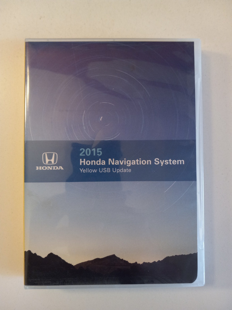 Honda Navigation System Yellow USB Update 2015 USB Update