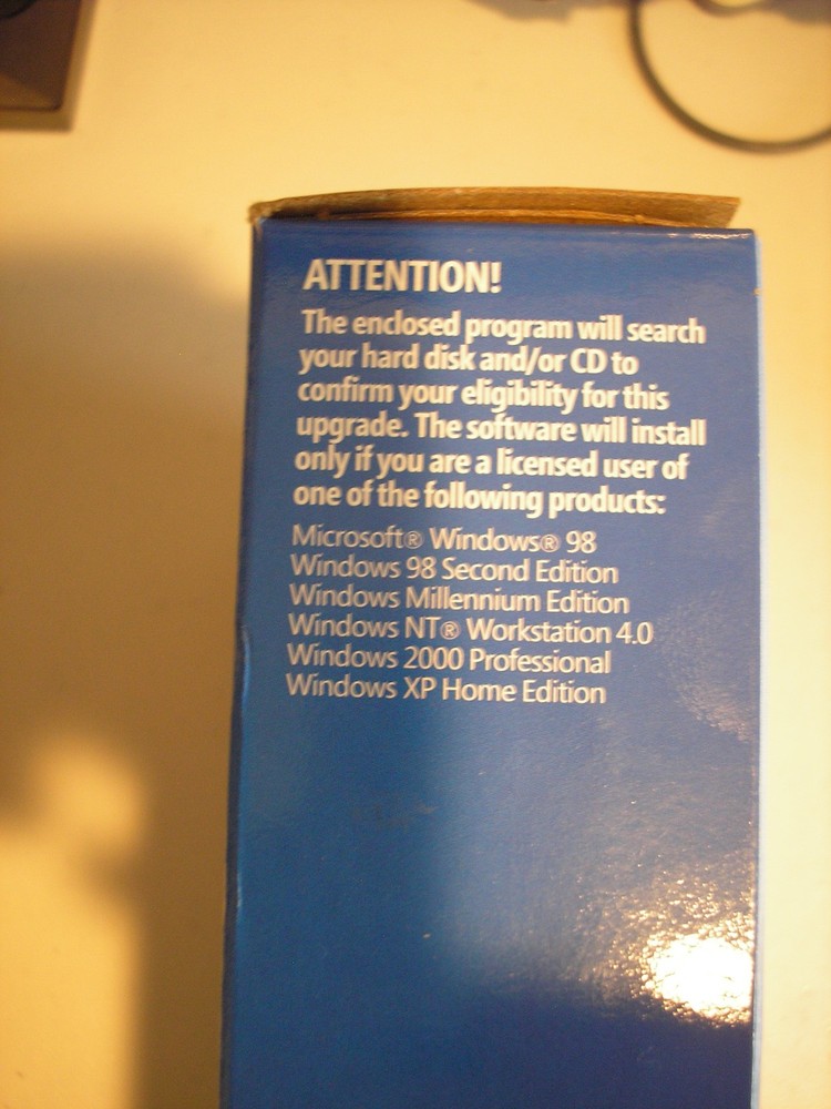 Microsoft Windows XP Professional Upgrade w/SP2 MS WIN PRO =SEALED RETAIL BOX=