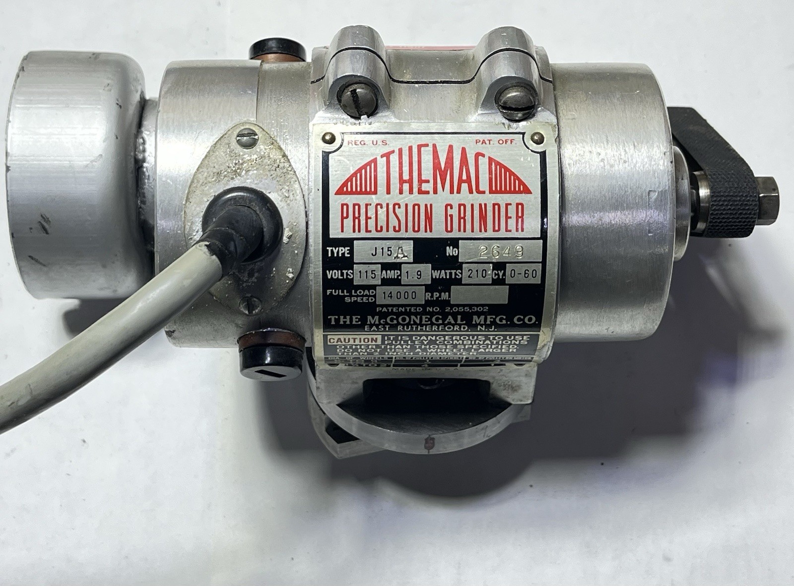 Precision THEMAC Grinder J15 Used
