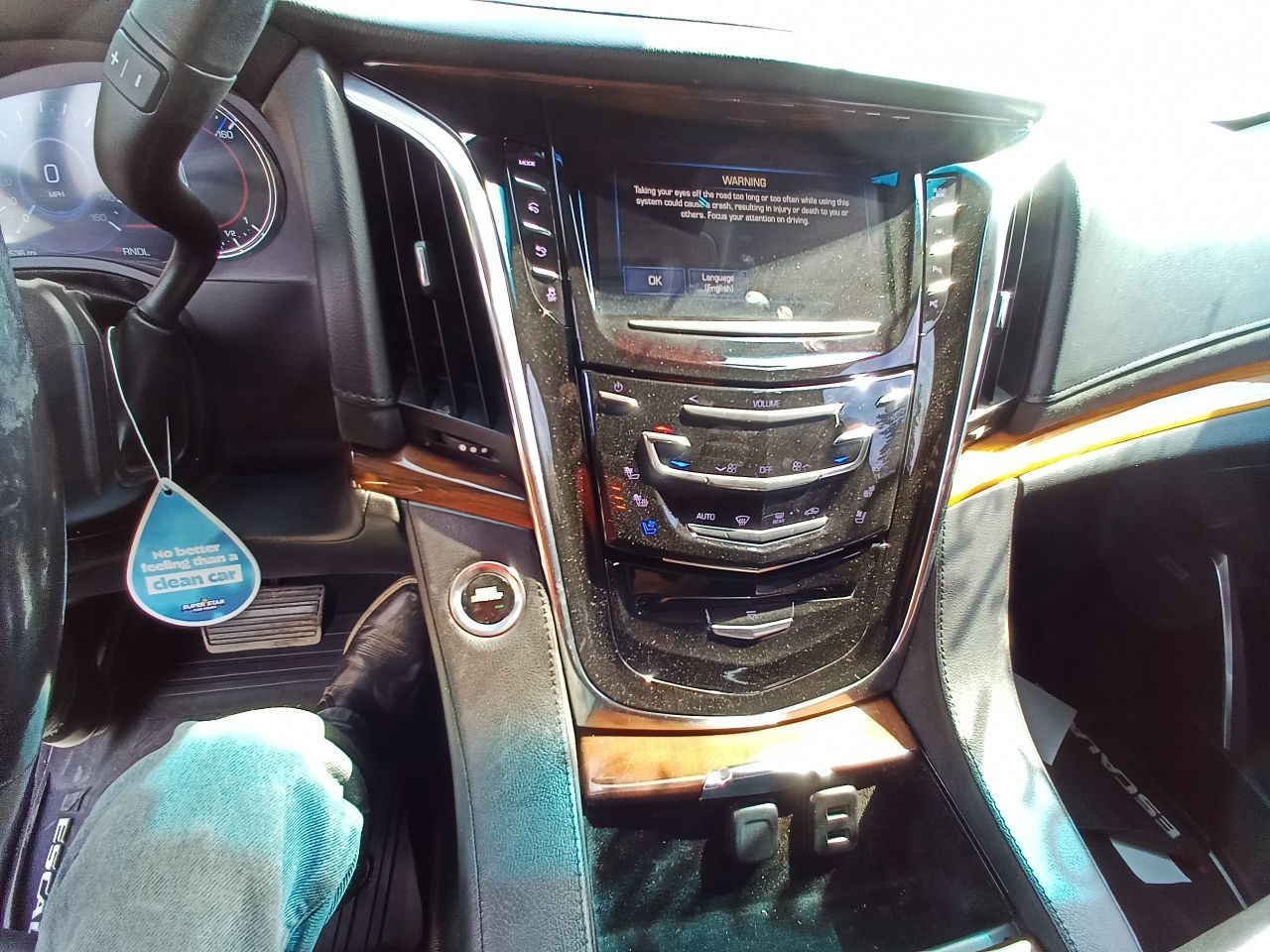 Info-GPS-TV Screen Display & Control Panel from 2017 Cadillac Escalade 12266262