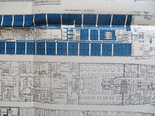 DORIC White Star Line DECK PLAN