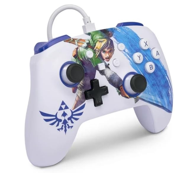 PowerA Enhanced Wired Controller and Case for Nintendo Switch - Master Sword