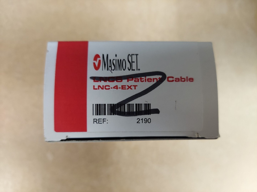 MasimoSet LNCS Patient Cable LNC-4-EXT REF 2190