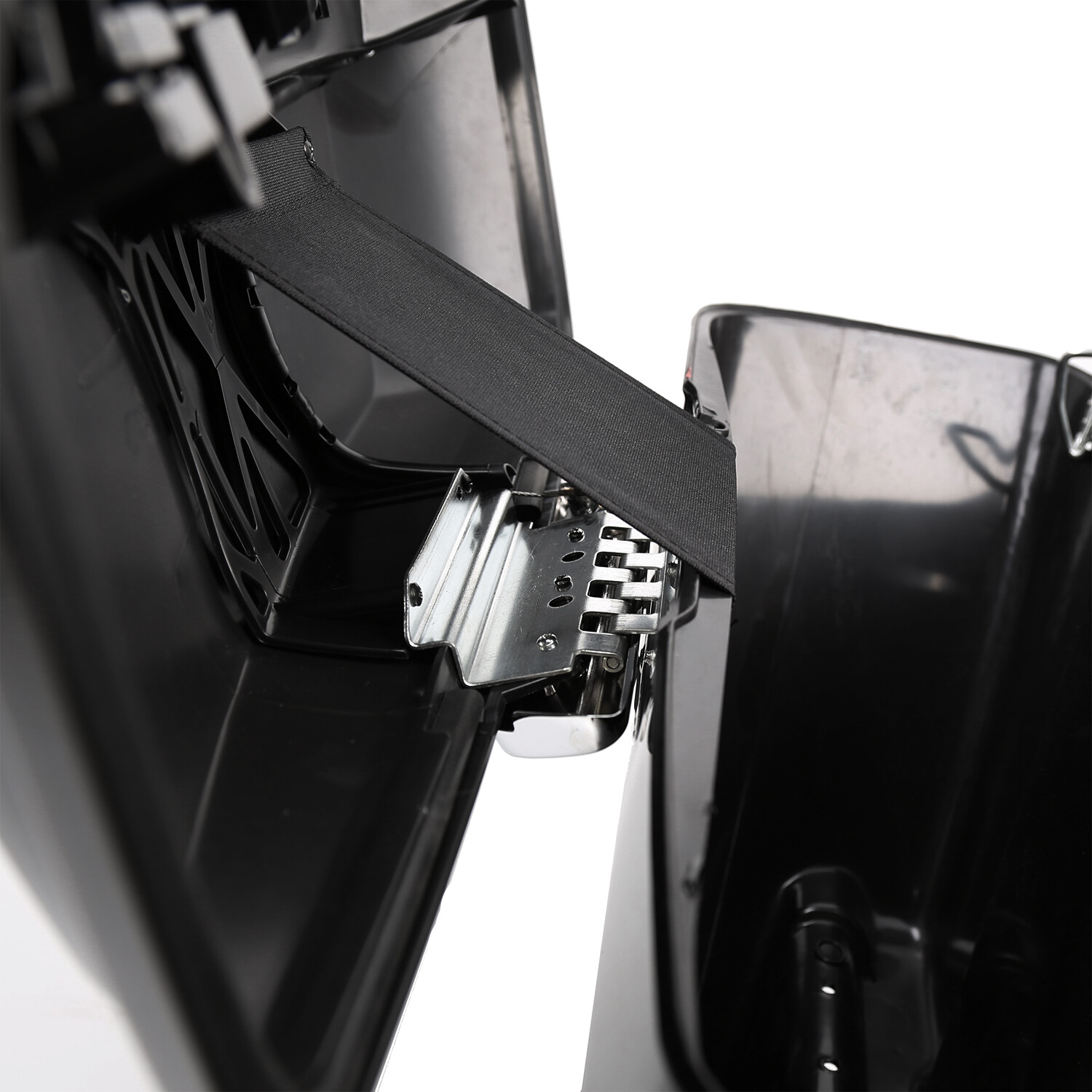 5" Stretched Extended Hard Saddle Bags For Harley Touring Road Glide 2014-2023