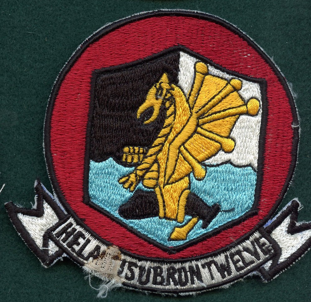 US Navy Theatre Made Helantisubron 12 Squadron Patch