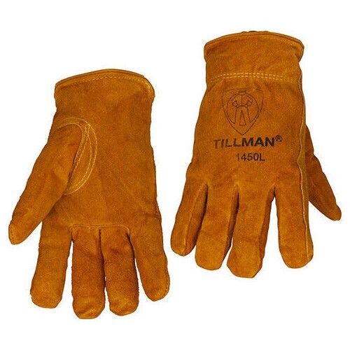 Tillman Cold Weather Leather Lined Heavy Duty Warm Winter Insulated Work Gloves
