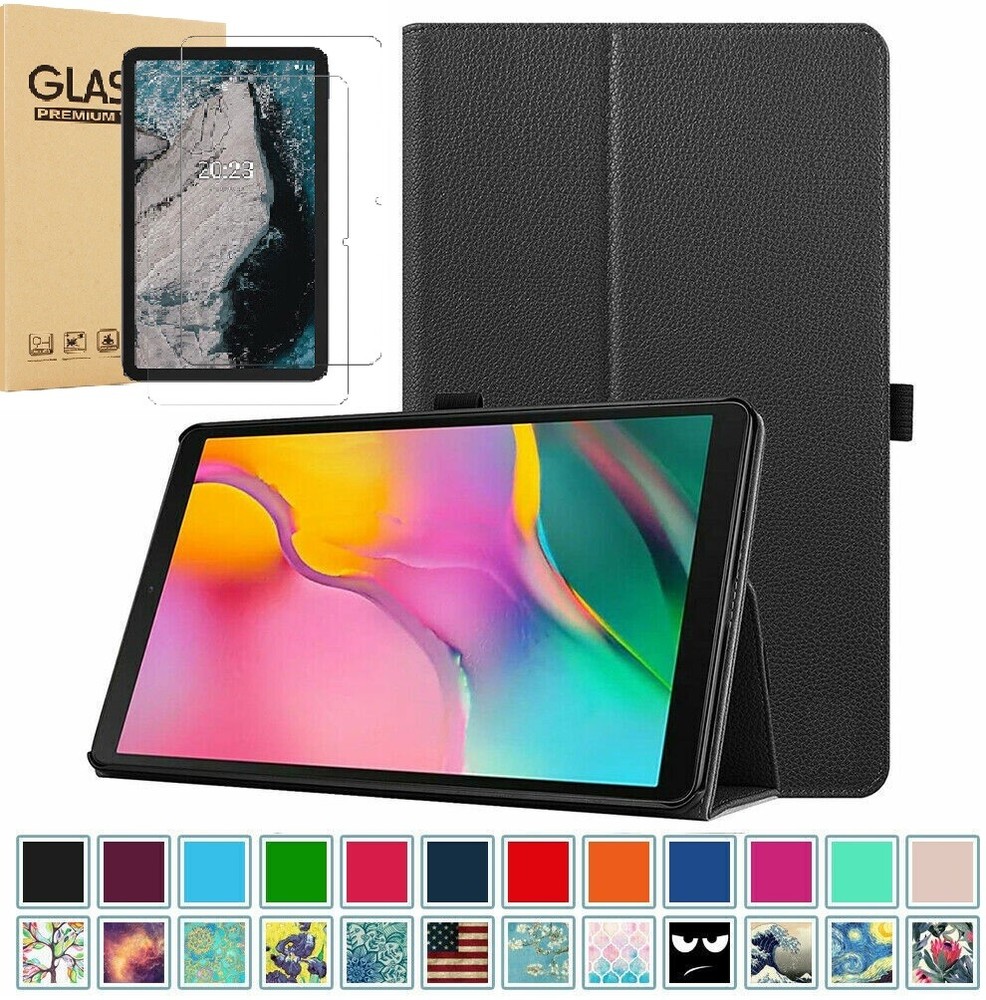 Case For AEEZO Android 14 / 13 Tablet 10.1'' Folio Stand Cover/ Screen Protector