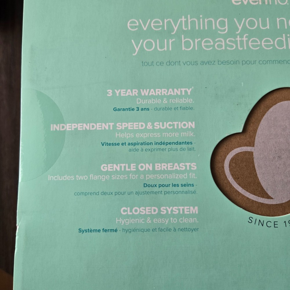 New Evenflo Advanced Double Electric Breast Pump