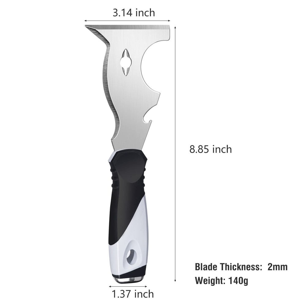 Putty Scraper Tool-Paint Scraper, Floor Scraper for Home Improvement DIY Proj...