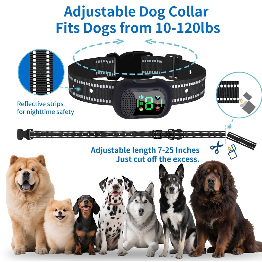 Dog Training Collar with 4 Training Modes, 4900Ft Remote Electronic Dog Shock...