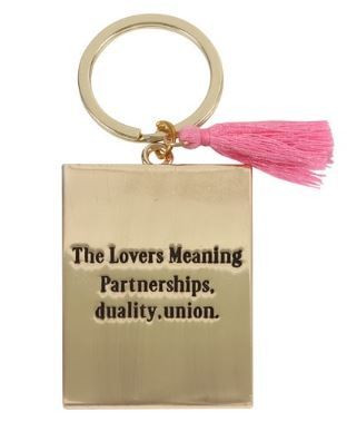 Tarot Key Ring - The Lovers