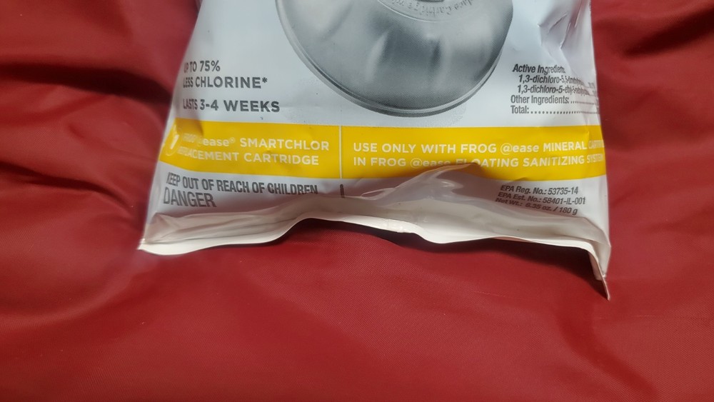 FROG @Ease Replacement SmartChlor Cartridge for use with Hot Tub Floating System