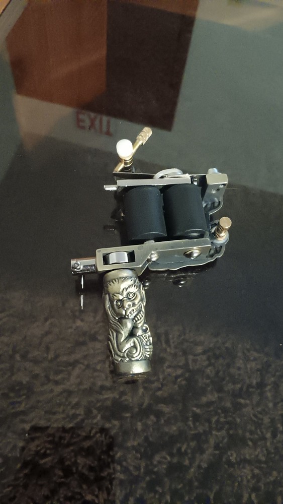 Devil Demon Tattoo Ink Painter Machine Accessory Metal Goth Skeleton NEW