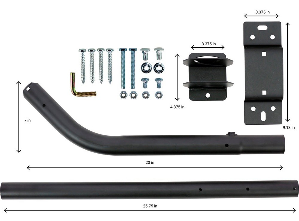 Channel Master CM-3090 Telescoping Universal Antenna Mast Pole Adjustable