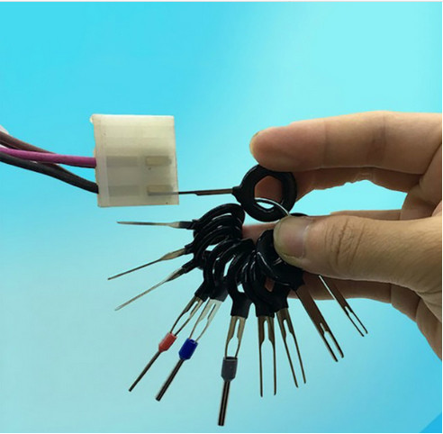 Car Terminal Removal Tool Wire Plug Connector Extractor Puller Release Pin Key