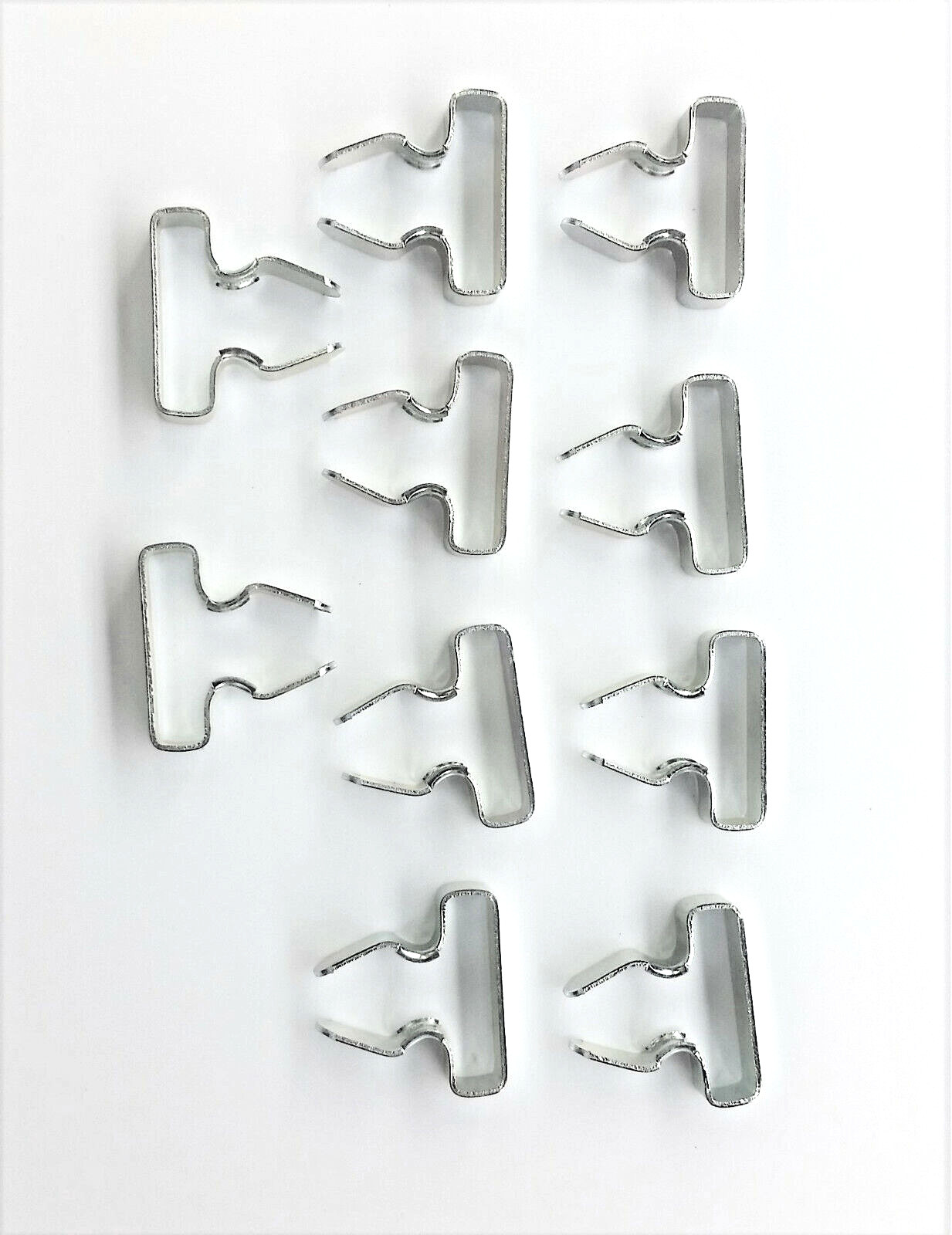 10 pk of 1/4 turn Metal Retainer Clip Fastener for Ballast Cover/Reflector