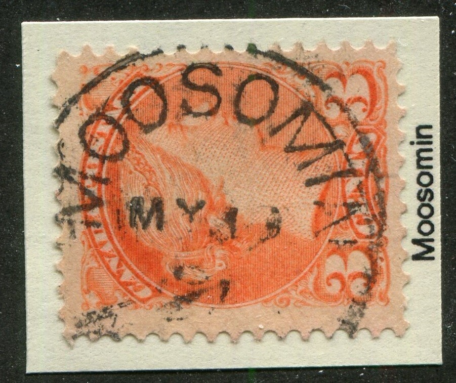 ASSA Town Cancel "MOOSOMIN"
