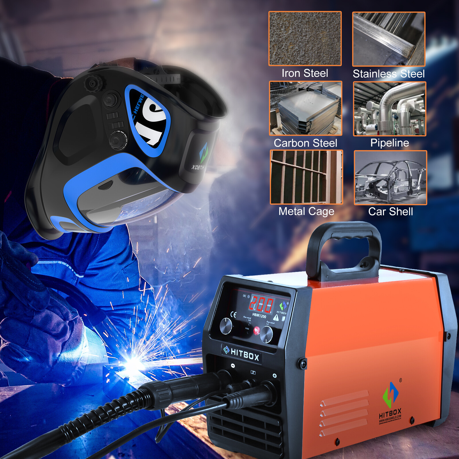 140A 3 in 1 MIG Welder 110V/220V Stick Lift TIG MIG Gasless Welding Machine US