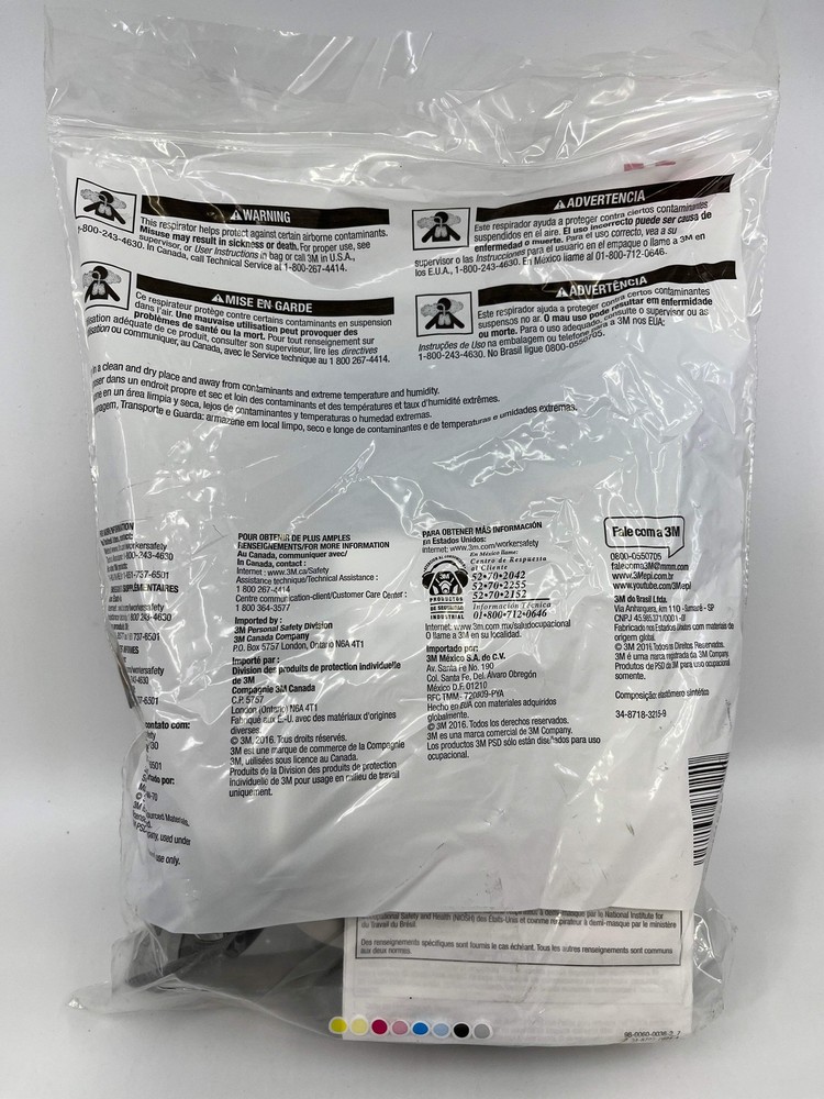 3M™ Half Facepiece Reusable Respirator 6100 / 07024