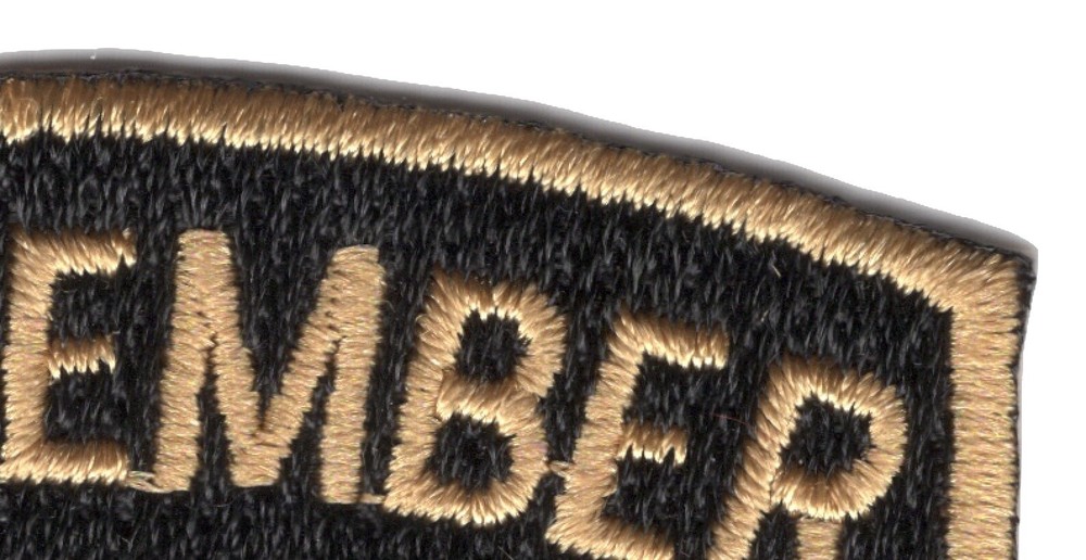 Life Member Tab Top Banner Patch