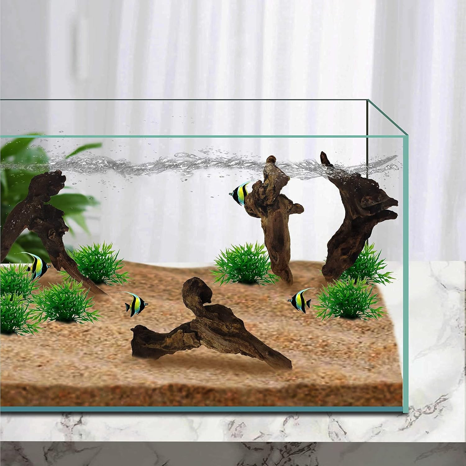 Aquarium Driftwood 10 PCS Natural Wood Driftwood Branches Habitat Decor