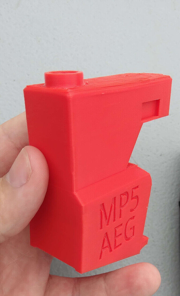 Airsoft MP5 AEG Odin Speedloader Adapter (Red)