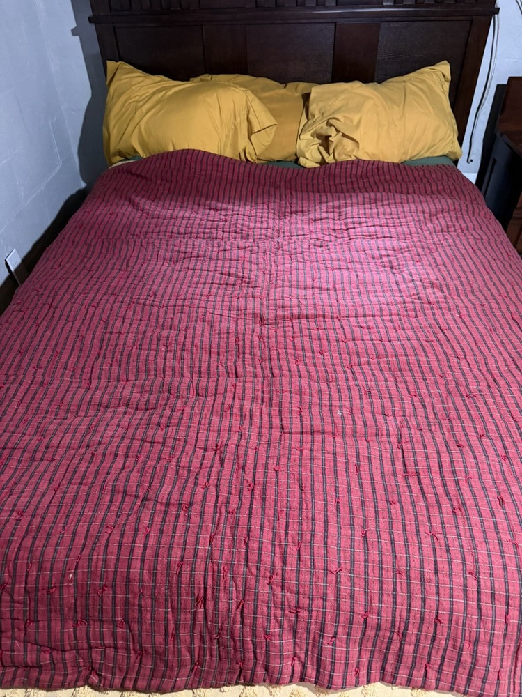 Antique Amish Patchwork Quilt Lancaster, PA 74 X 72