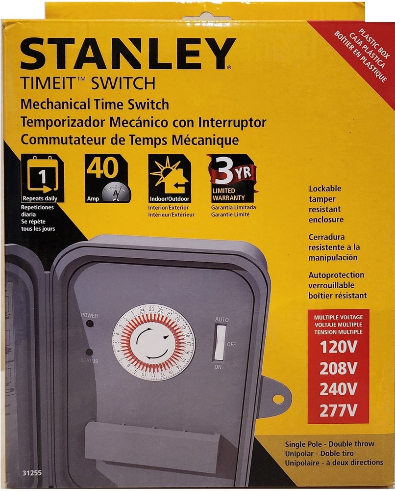 STANLEY Outdoor 24h 40A Universal Timer Switch