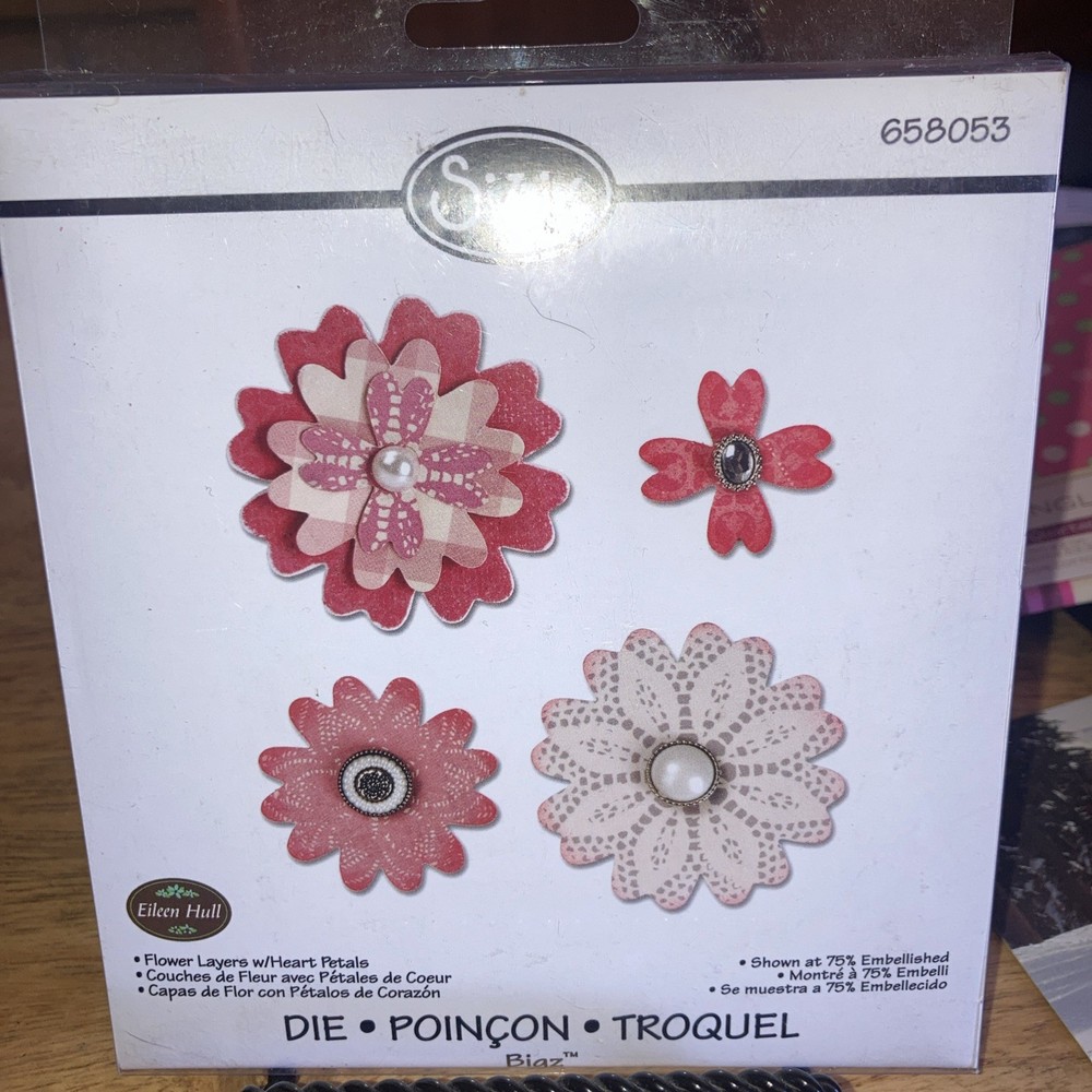 Sizzix Eileen Hull Die  Flower Layers, 658053
