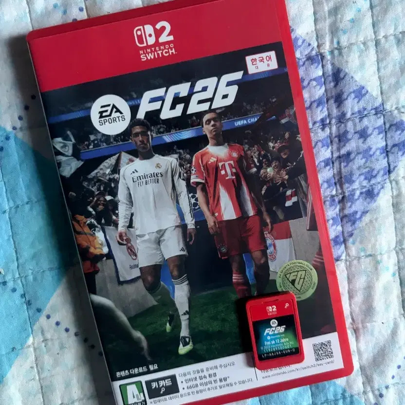Nintendo Switch 2 FC26 Unused Code Official