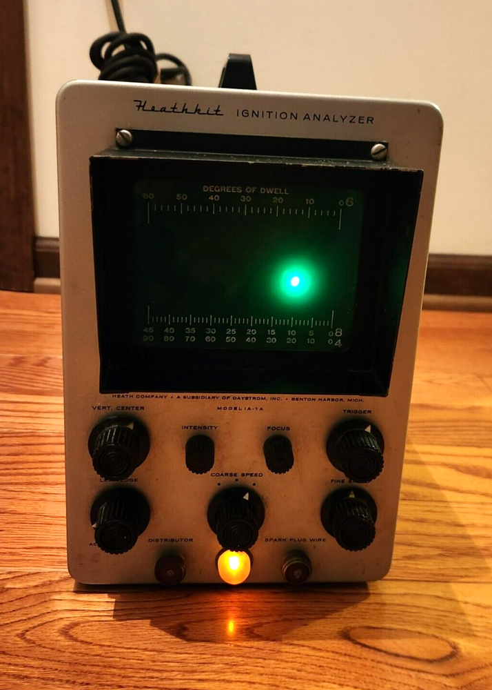 Vintage HEATHKIT IGNITION ANALYZER Electric Model |A-1A Powers On
