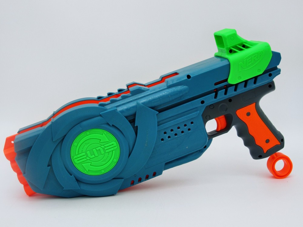 NERF Elite 2.0 Flip-8 Blaster - 8-Dart Capacity, Multicolor