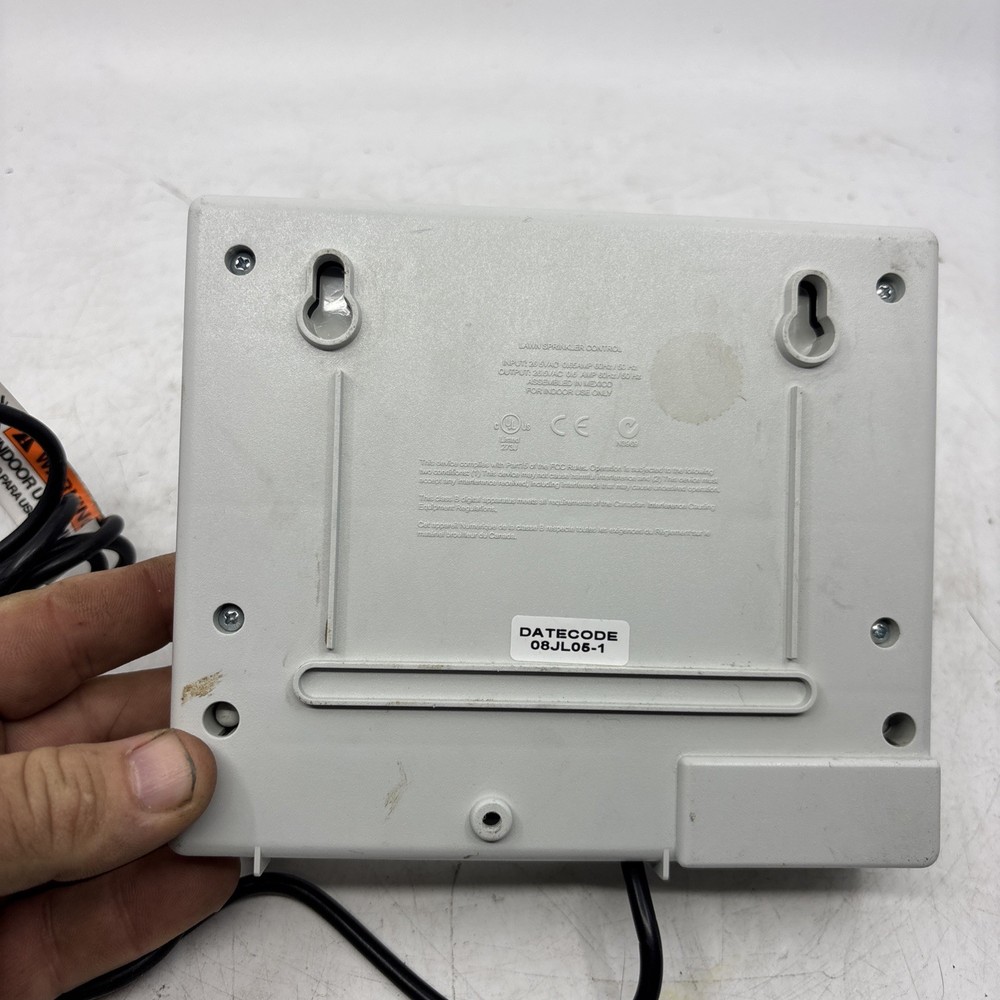 Rainbird E-9C 9 Station Irrigation Sprinkler Controller Water Timer w/ power cor