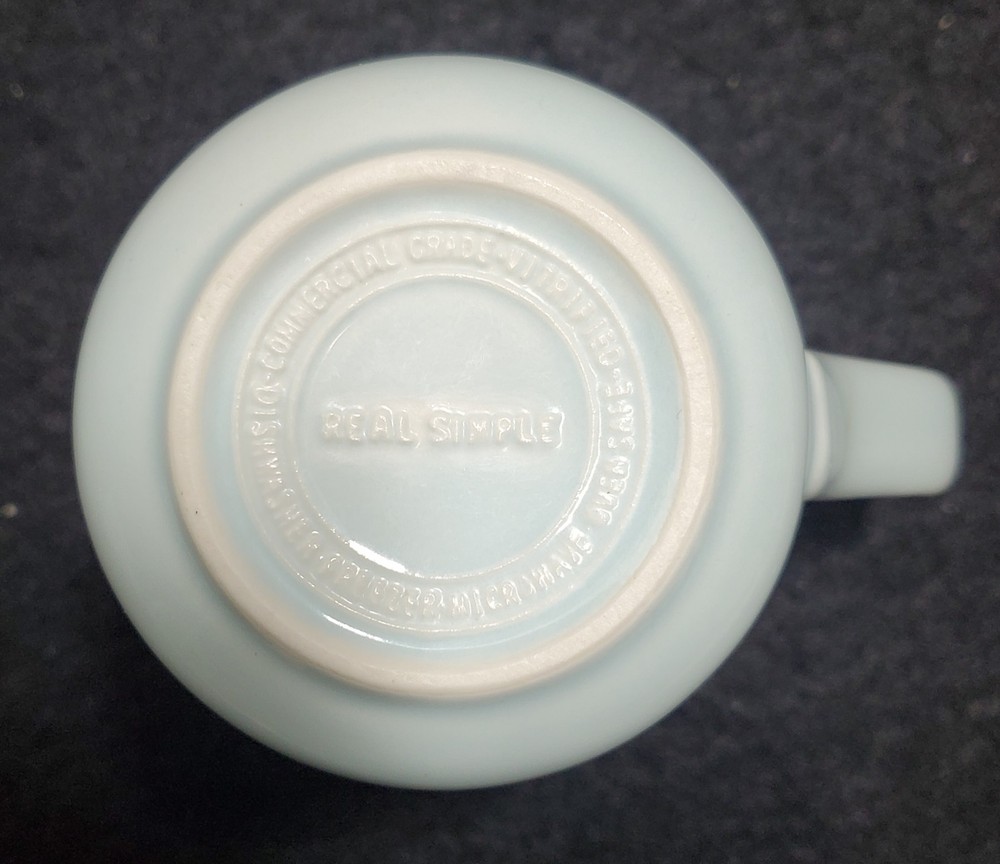 Real Simple Seaglass 16 ounce Coffee Mug