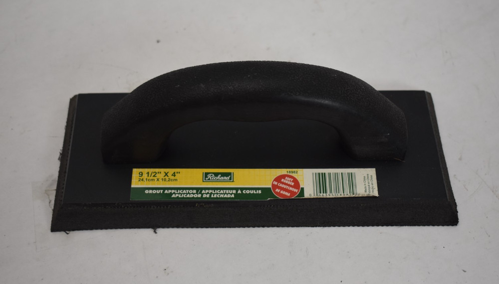 Richard Grout Applicator 9-1/2" x 4" 18982 Soft Rubber Applicator Multi Purpose