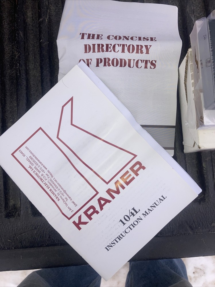 Kramer Electronics RP-104 1:4 Differential Video Line Amplifier