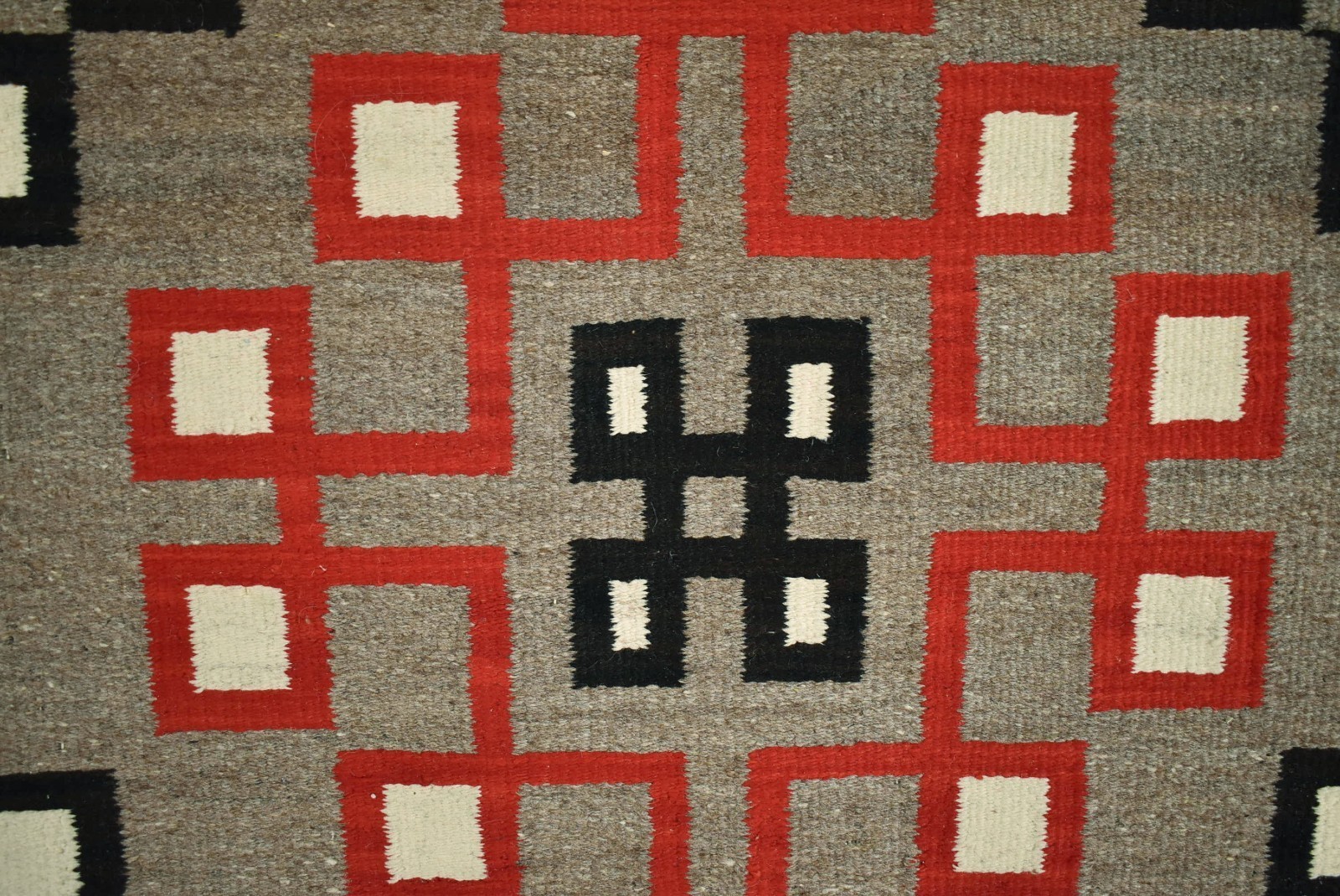 Antique Navajo Rug Klagetoh Native American Indian Vintage Weaving 31" X 48"