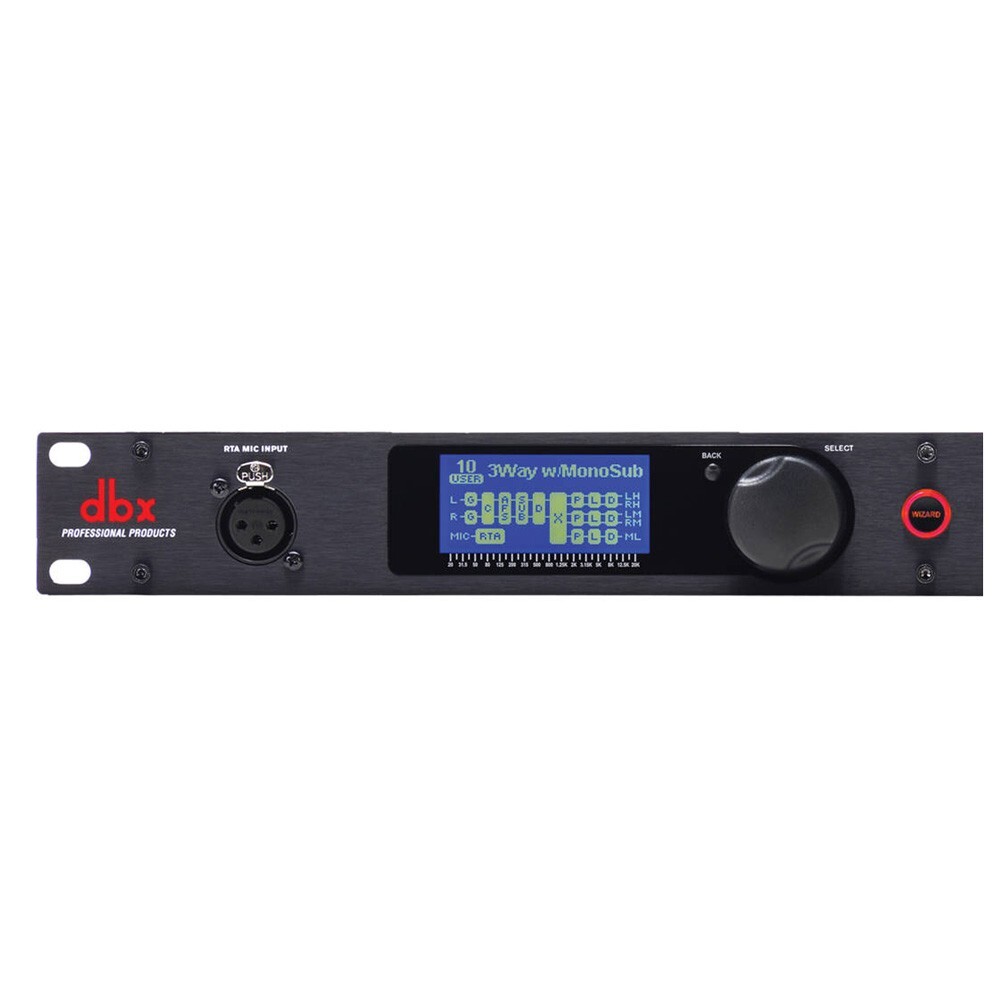 dbx DriveRack PA2 Loudspeaker System Management Processor with Display & USB