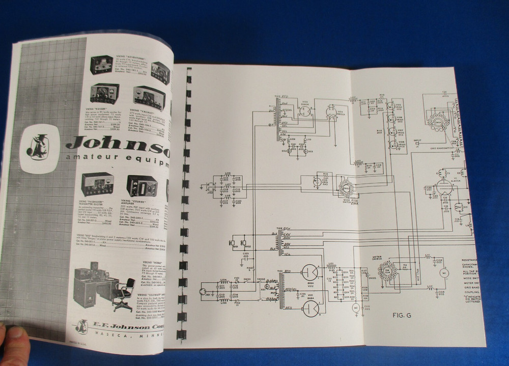 EF Johnson Viking Thunderbolt Amplifier Manual Operating Instructions Schematics