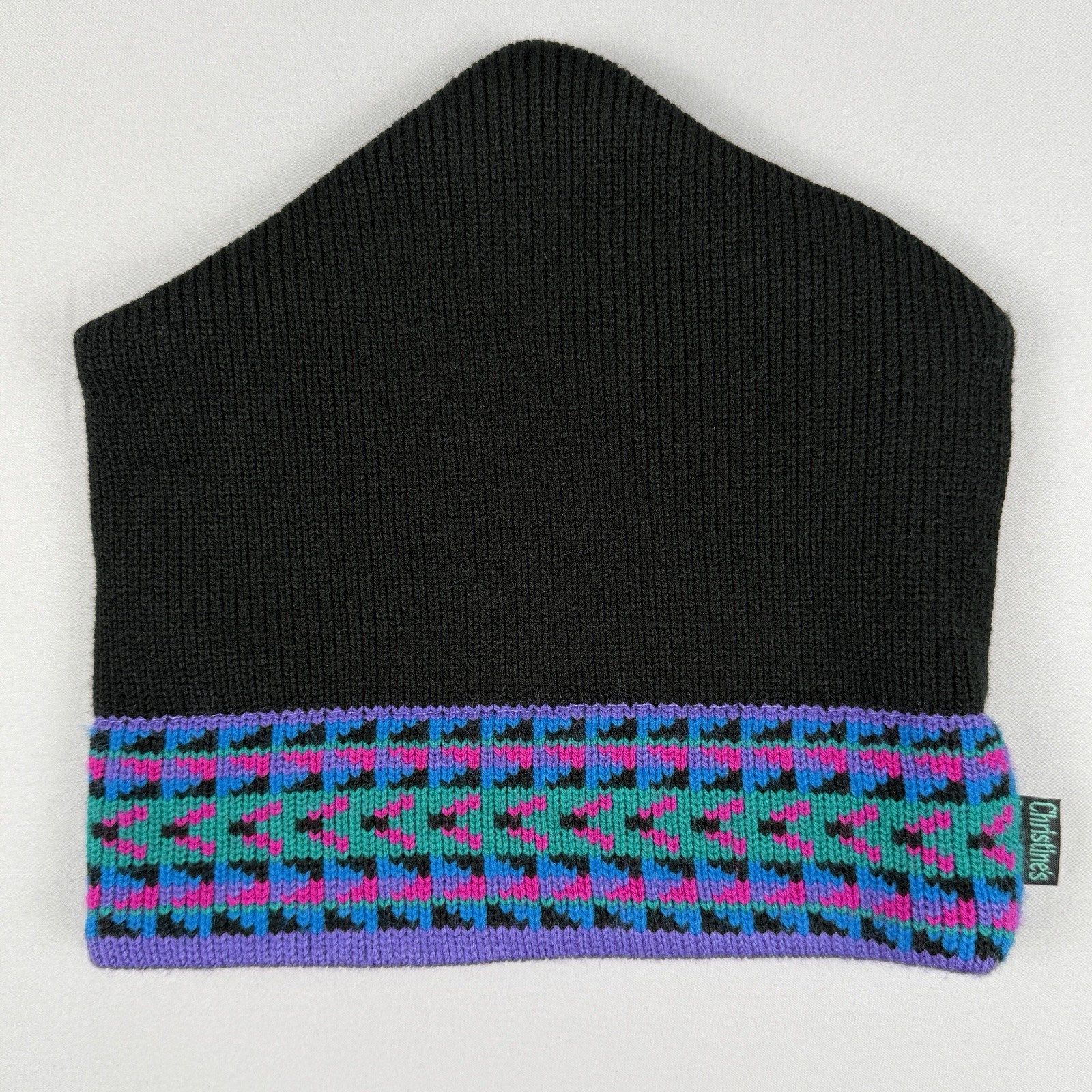 Christine’s Polartec Fleece Knit Winter Beanie Hat Vintage 90s Unisex