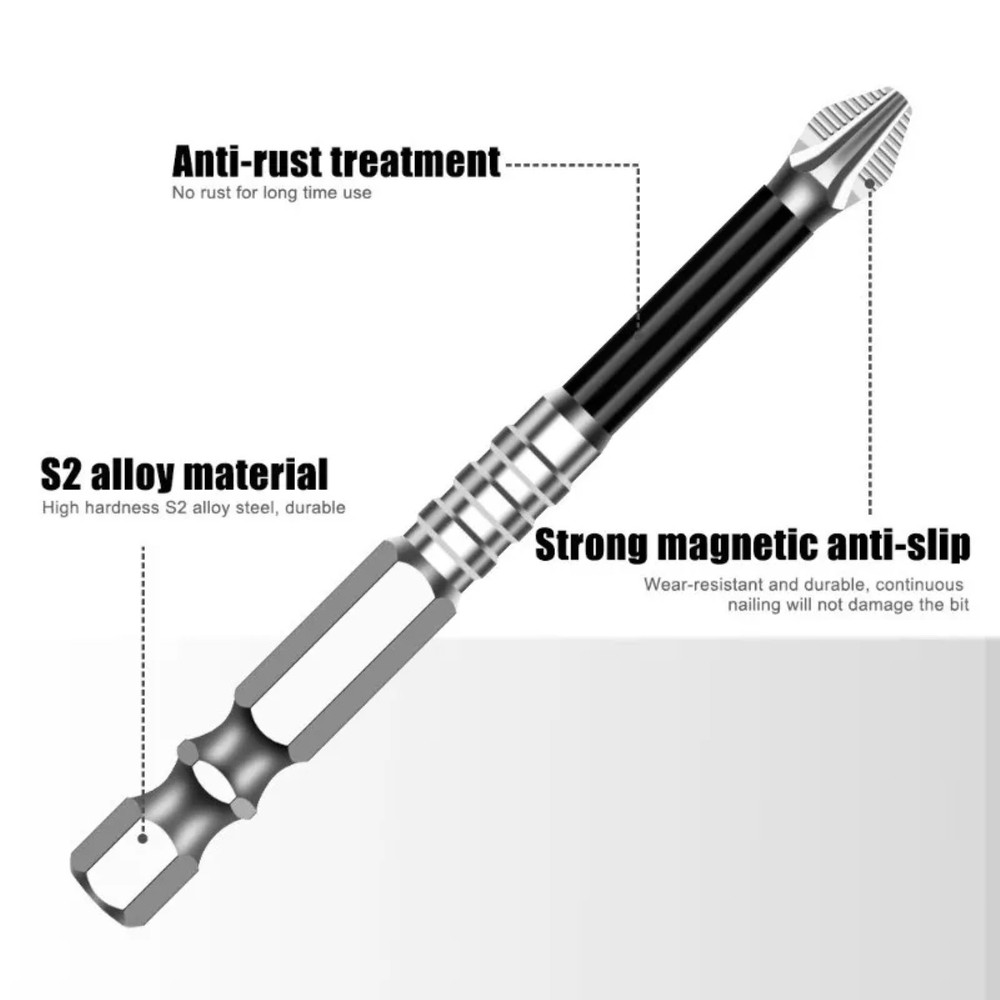 Screwdriver Drill Bit Strong Magnetic DIY Tool For wired and wireless drills